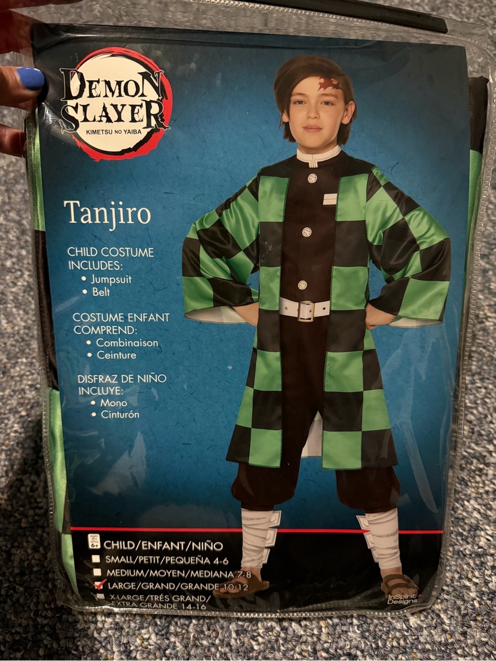 New Demon Slayer Tanjiro costume